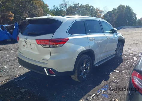 2017 Toyota Highlander Limited Platinum из США, поврежденный, VIN 5TDYZRFH0HS229538
